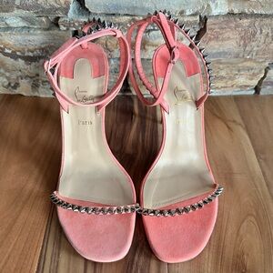 AUTHENTIC Christian Louboutin So Me Studded 38. NW
